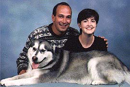 Unctuous Olin Mills Picture with Dog