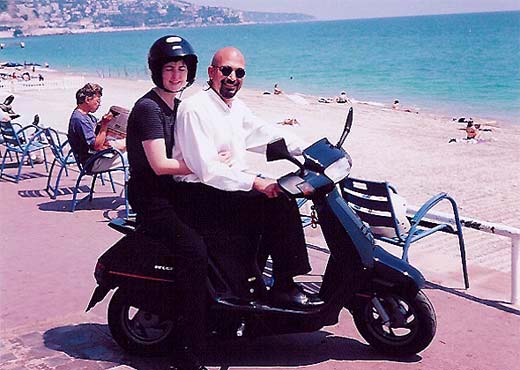 Scootering from Nice to Monaco / Monte Carlo