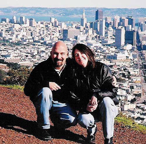 Twin Peaks above San Francisco